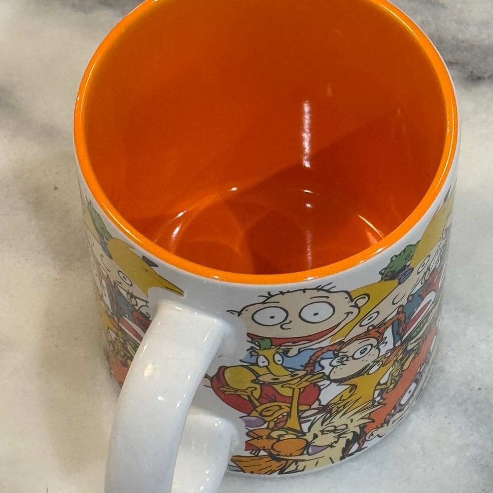 NEW Nickelodeon Mug Nicktoons Rugrats Rocket Power Hey Arnold Coffee Mug 20oz - Picture 3 of 4